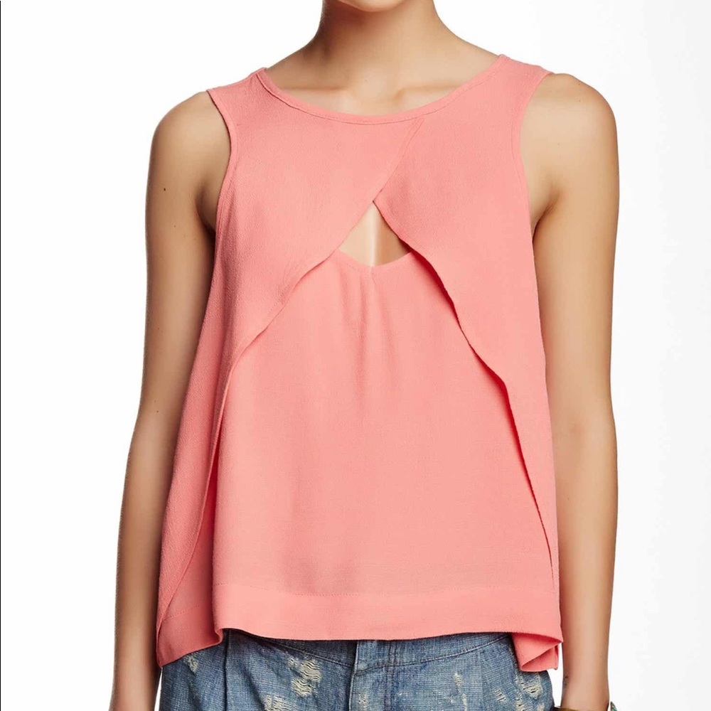 Free People Solid Look Through Tank